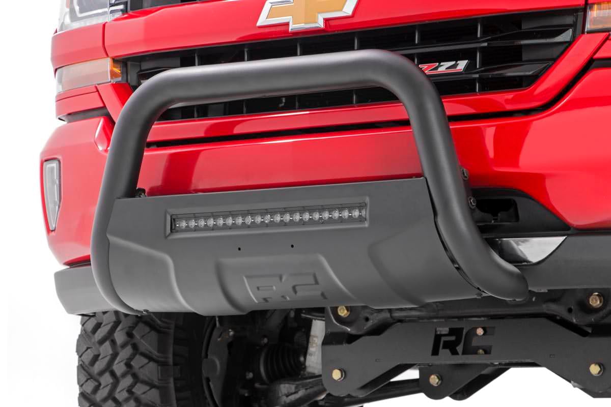 Chevrolet Tahoe LED Bull Bar - Rough Country - Black - '07-'20